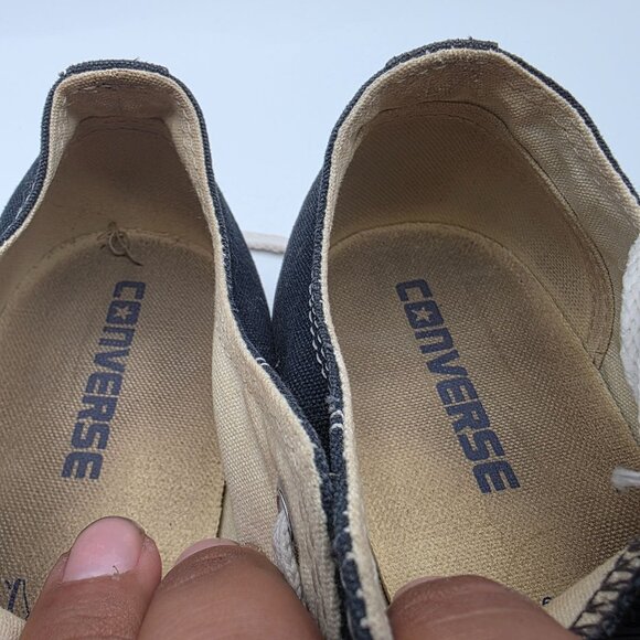 Converse Chuck Taylor All Star Womens Size 8 Black Low Top Shoes Casual Walking - Picture 9 of 13